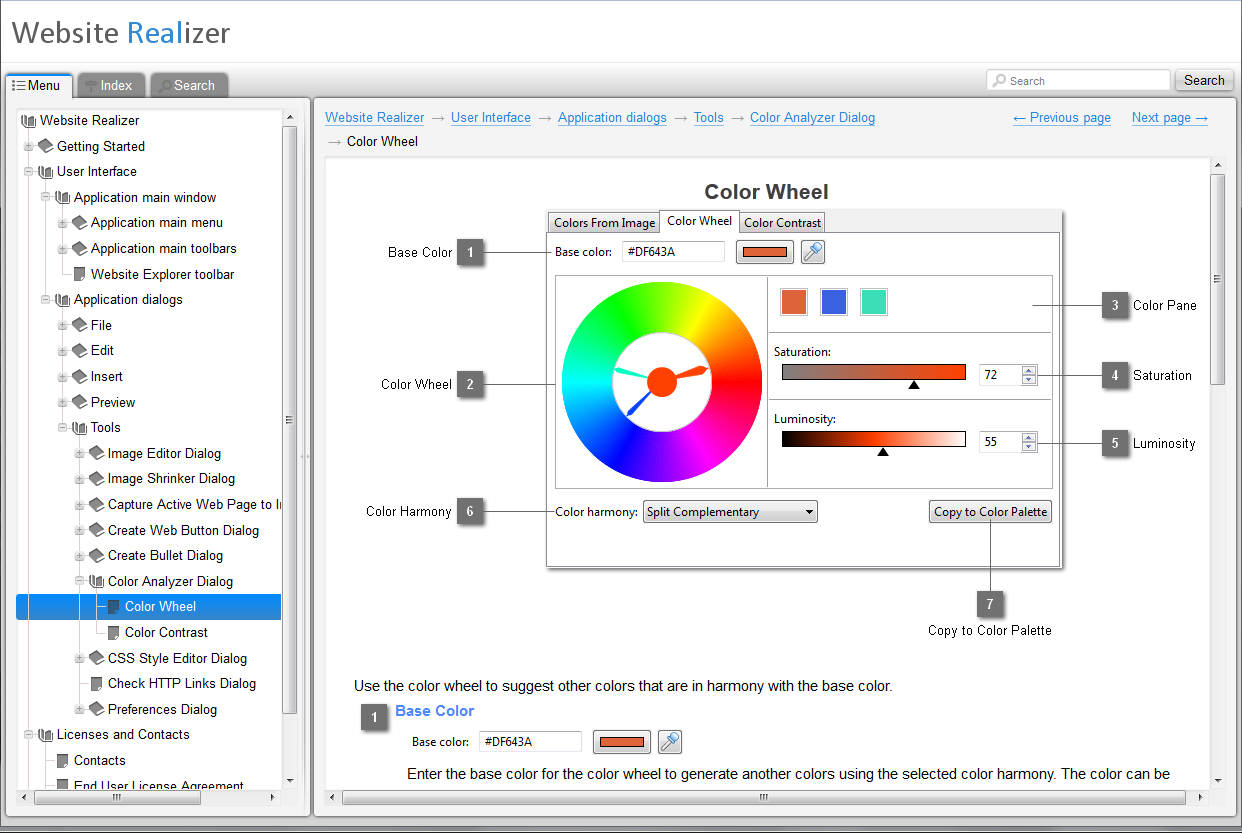 Write a user manual for software