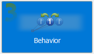 1. Behavior editing mode button