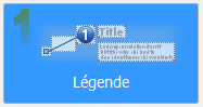 3. Mode édition de légende