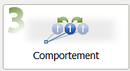 5. Mode édition de comportement