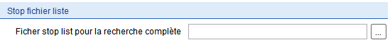 4. Nom de fichier stop list FTS
