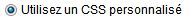 4. CSS personnalisé