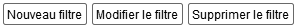 4. Bouton de gestion des filtres