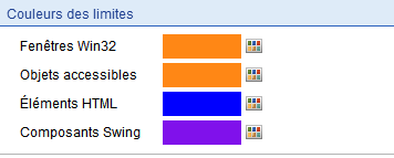 9. Couleurs  des limites