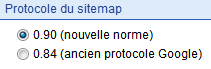 2. Protocole du sitemap