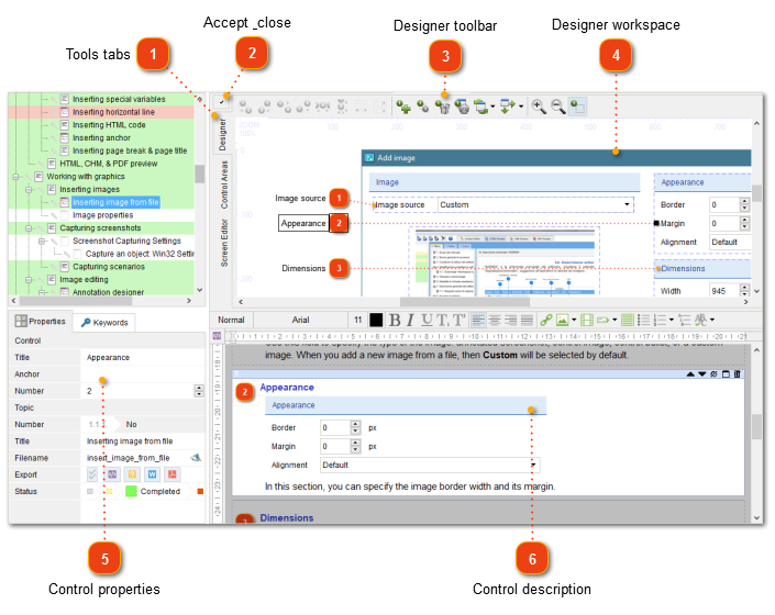 Annotation designer