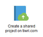 2. Create a new shared project