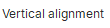 2. Vertical alignment