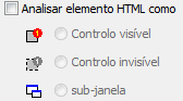 8. Análise de elemento HTML