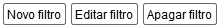 4. Botões de gestão de filtros