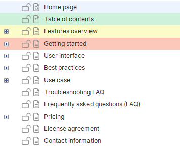 Web Service / SaaS User Manual Templates Web Service / SaaS User Manual Templates
