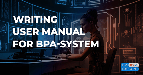Development of documentation for production automation systems and business processes
