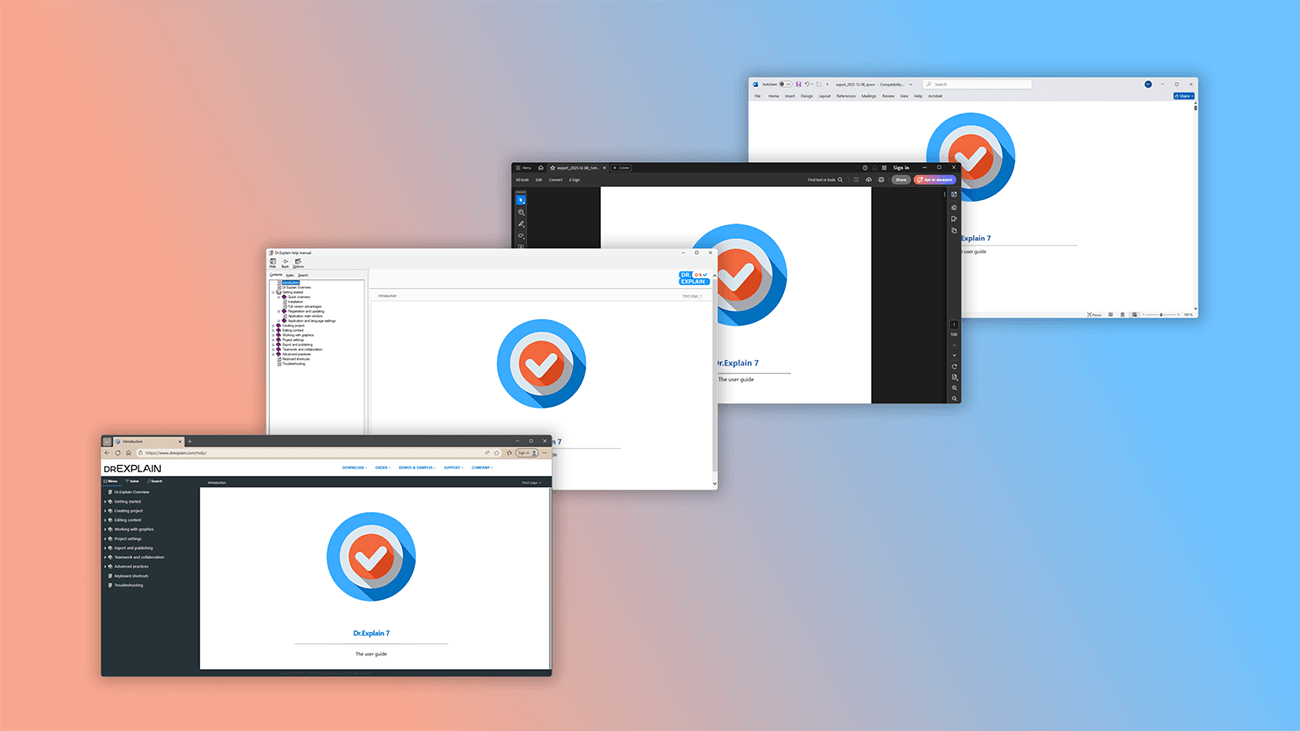Create multi-format documentation Create multi-format documentation