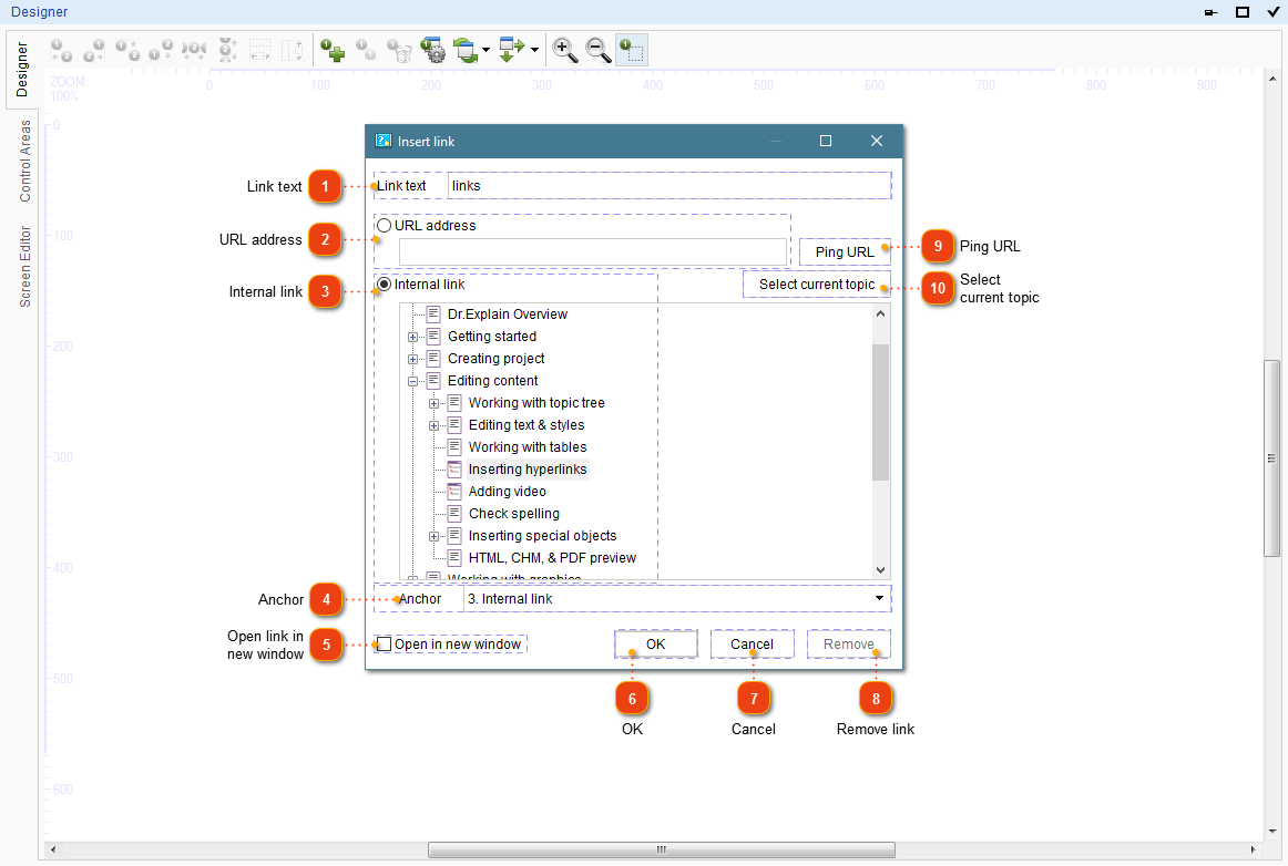 Screenshot editor Dr.Explain features overview