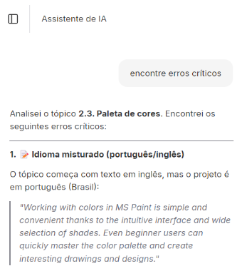 Assistente de IA