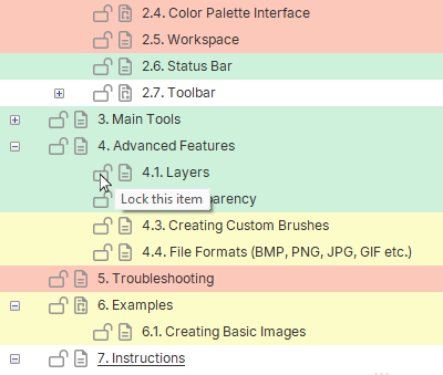 Locking topics Locking topics