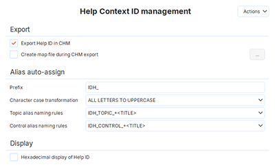 Context-sensitive help Context-sensitive help