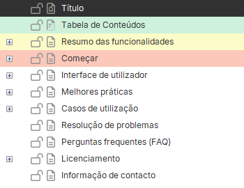 Modelo gratuito de manual do usuário para software