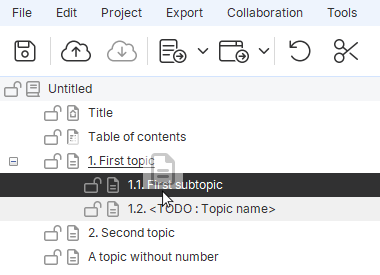 moving topics in Dr.Explain