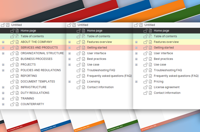 Project templates