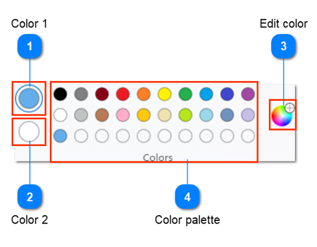 Annotated screenshot