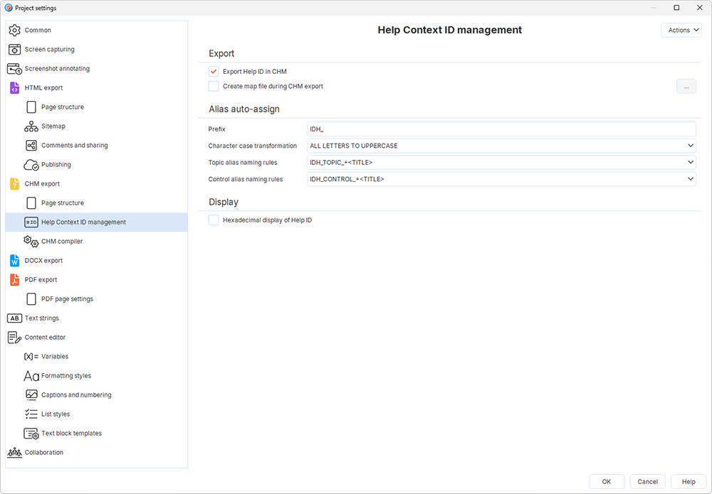 Context‑sensitive help integration in Dr.Explain