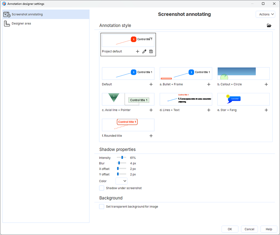 Customize annotations in Dr.Explain