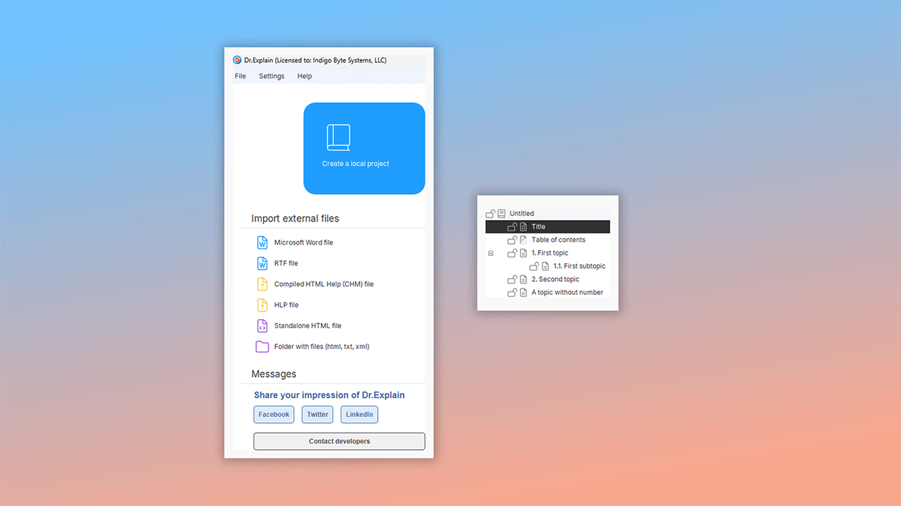 creating printable user manuals