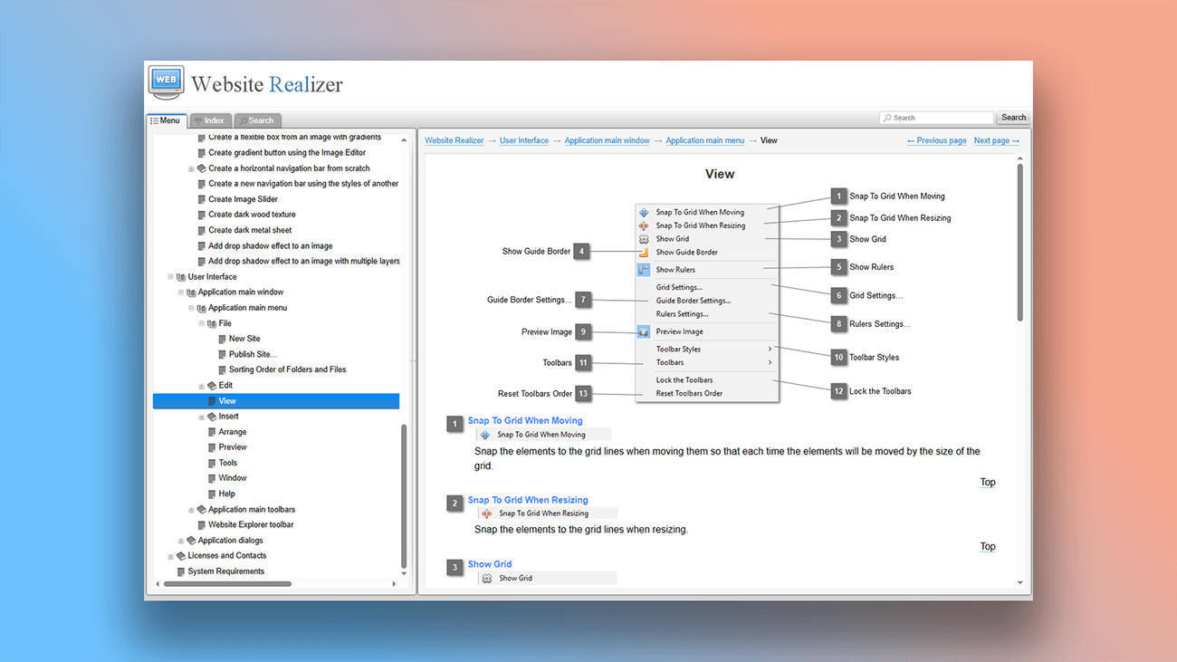 help authoring tool example