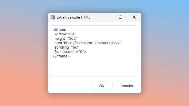 html dans un outil de rédaction d'aide