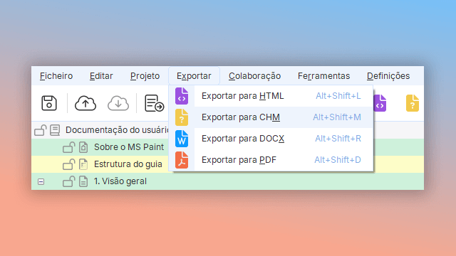 como criar um arquivo de mapa de Help Context ID no Dr.Explain