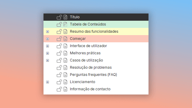 modelos gratuitos de manual do usuário de software