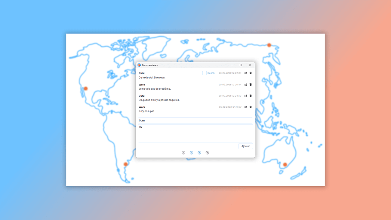 comment travailler ensemble dans Dr.Explain