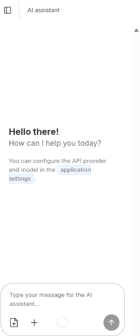 AI assistant window in Dr.Explain