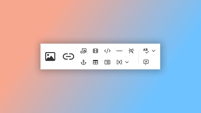 impostazioni contenuti in uno strumento di help authoring