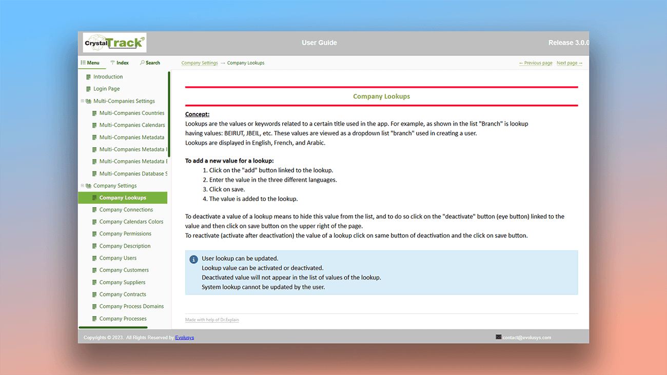 online user guides in help authoring tool