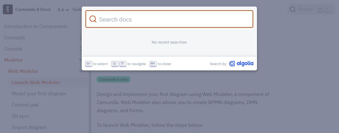 applying shortcuts in user help