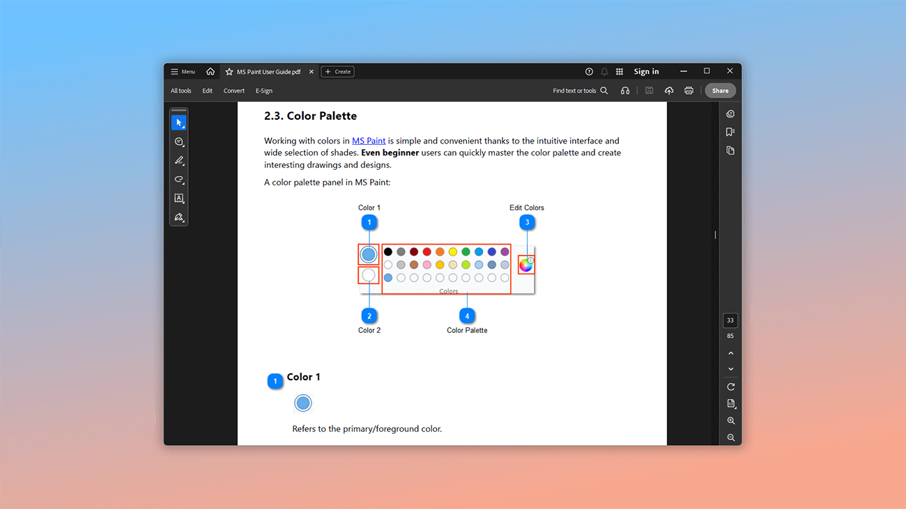 help authoring tool for creating printable user manuals