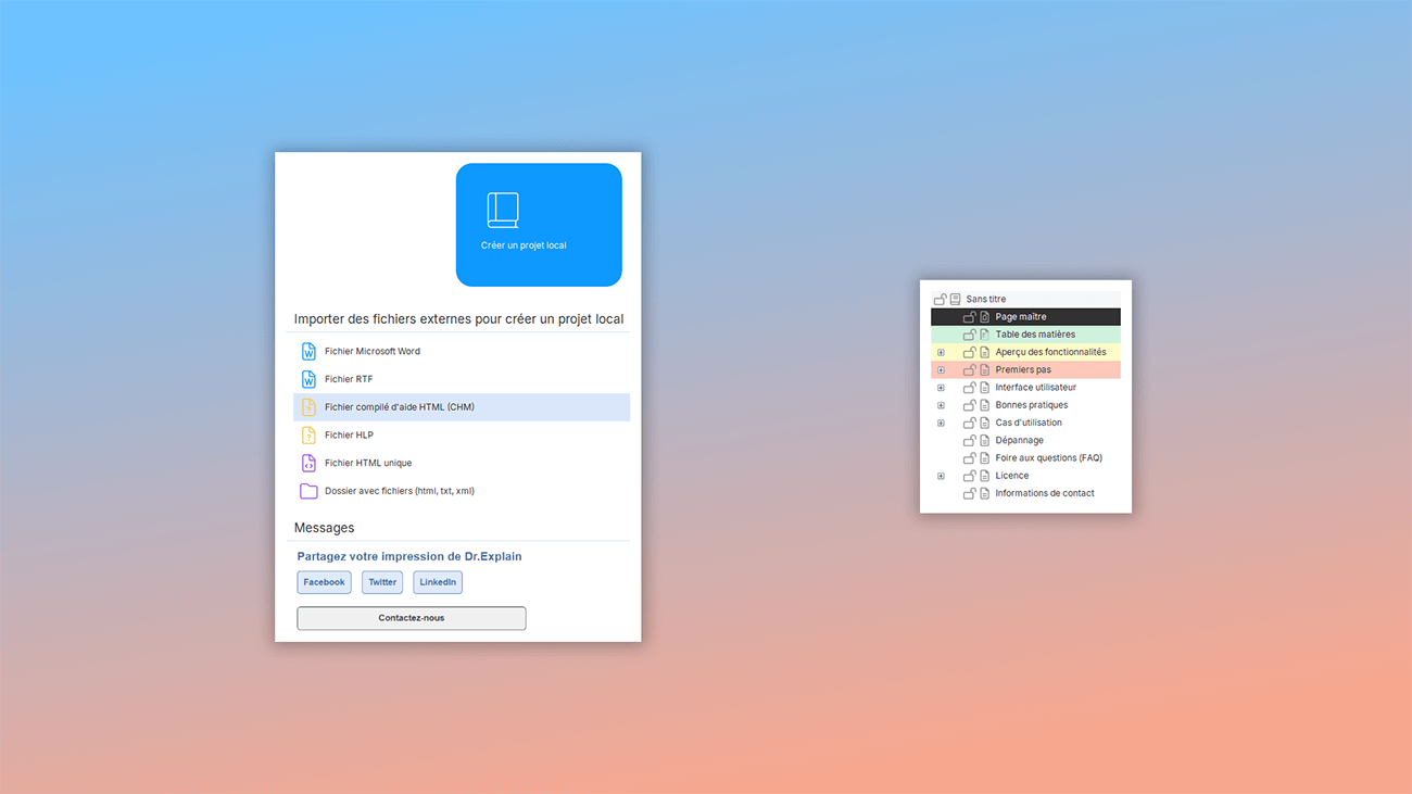 modèles prêts à l'emploi pour les guides utilisateur