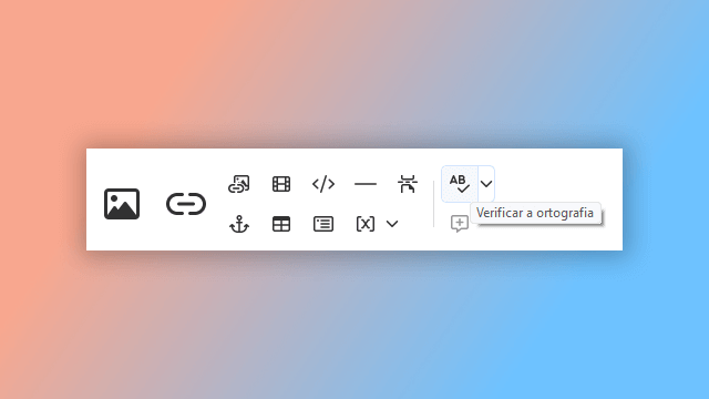 verificar ortografia no Dr.Explain