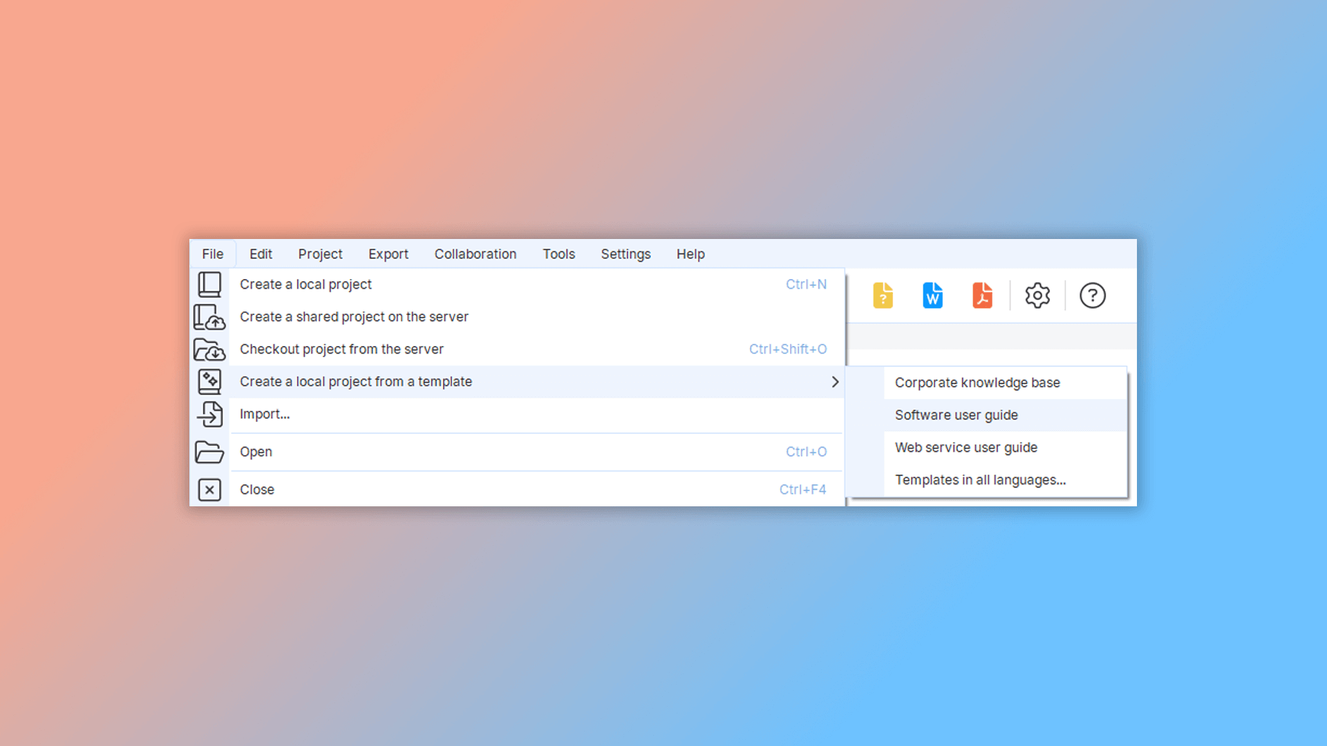 how to start with user guide template