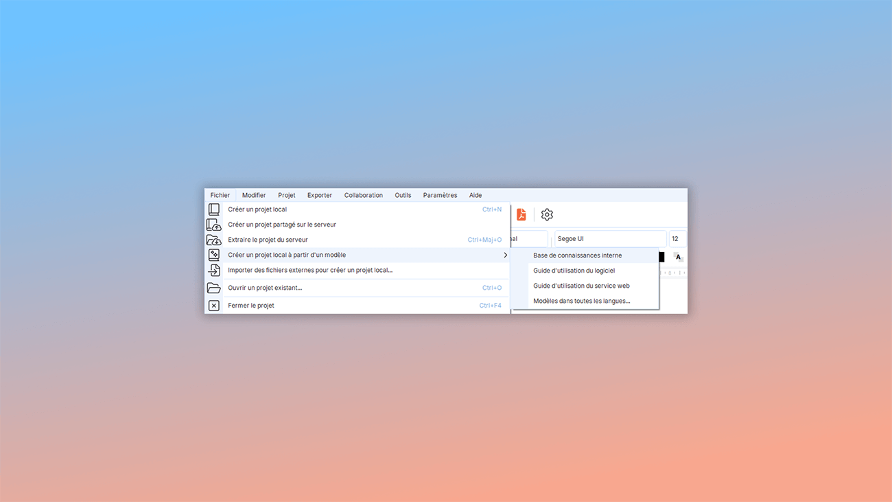 comment créer un modèle de base de connaissances d'entreprise