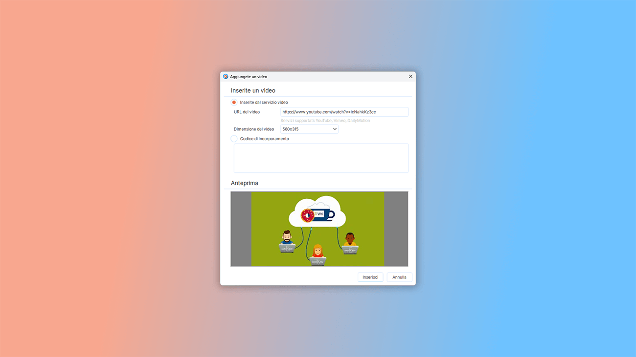 come usare i video in uno strumento di help authoring