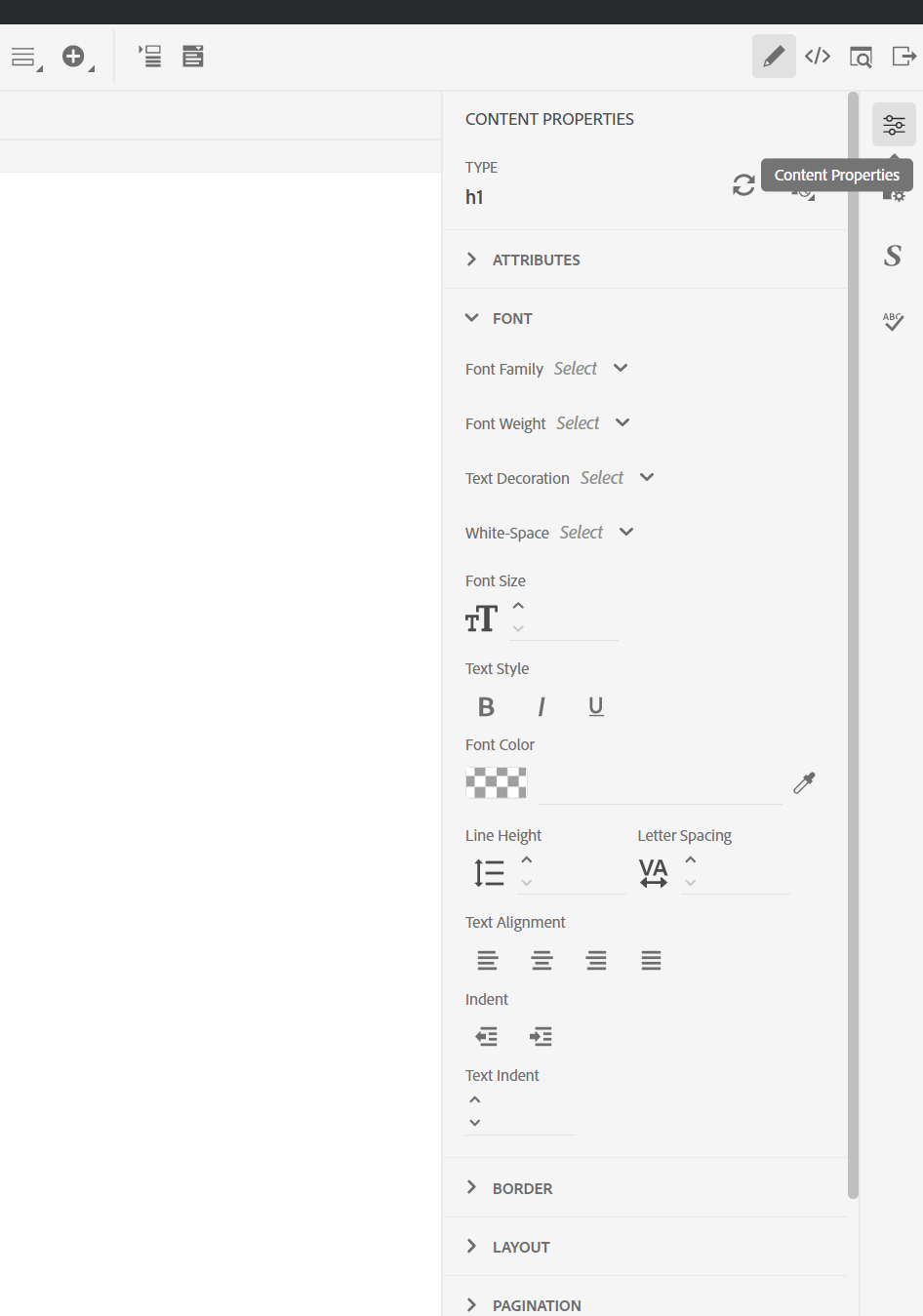 Adobe RoboHelp text formatting tools