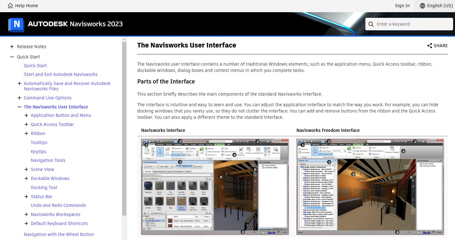 use of annotated screenshots in user documentation