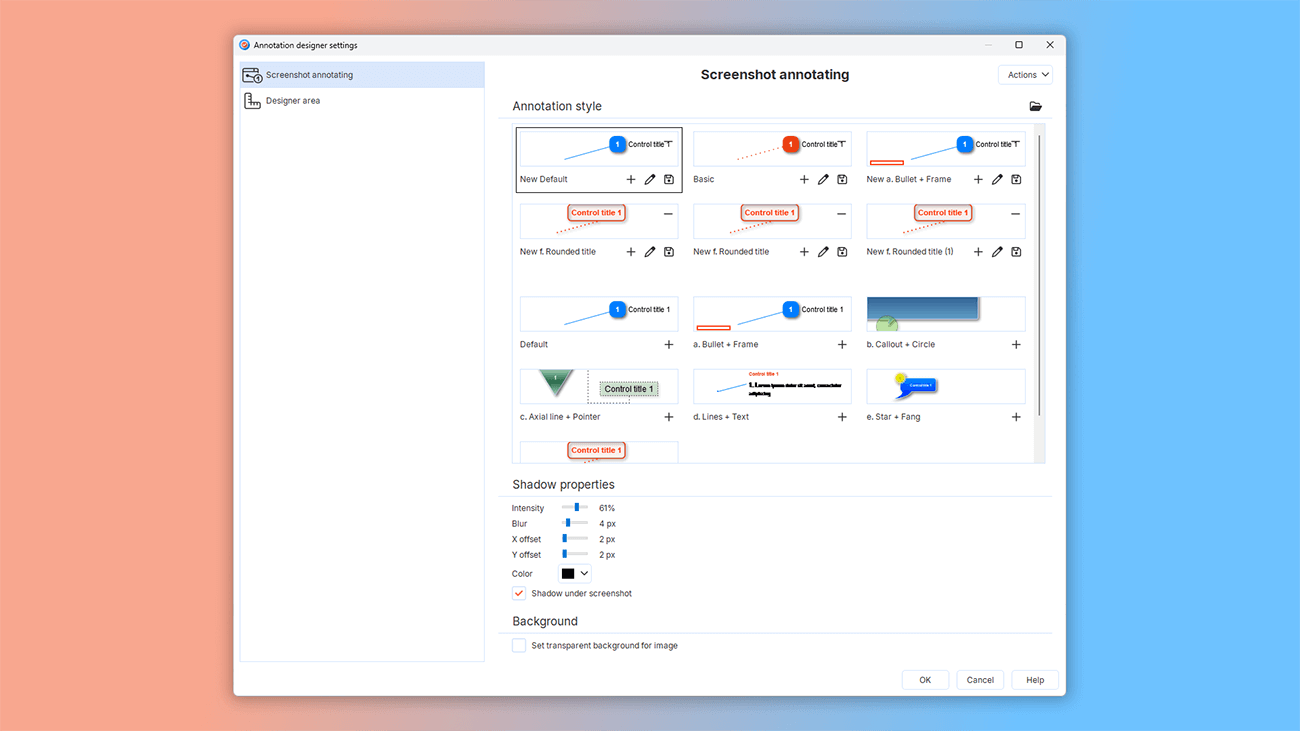 help authoring tool with image annotation