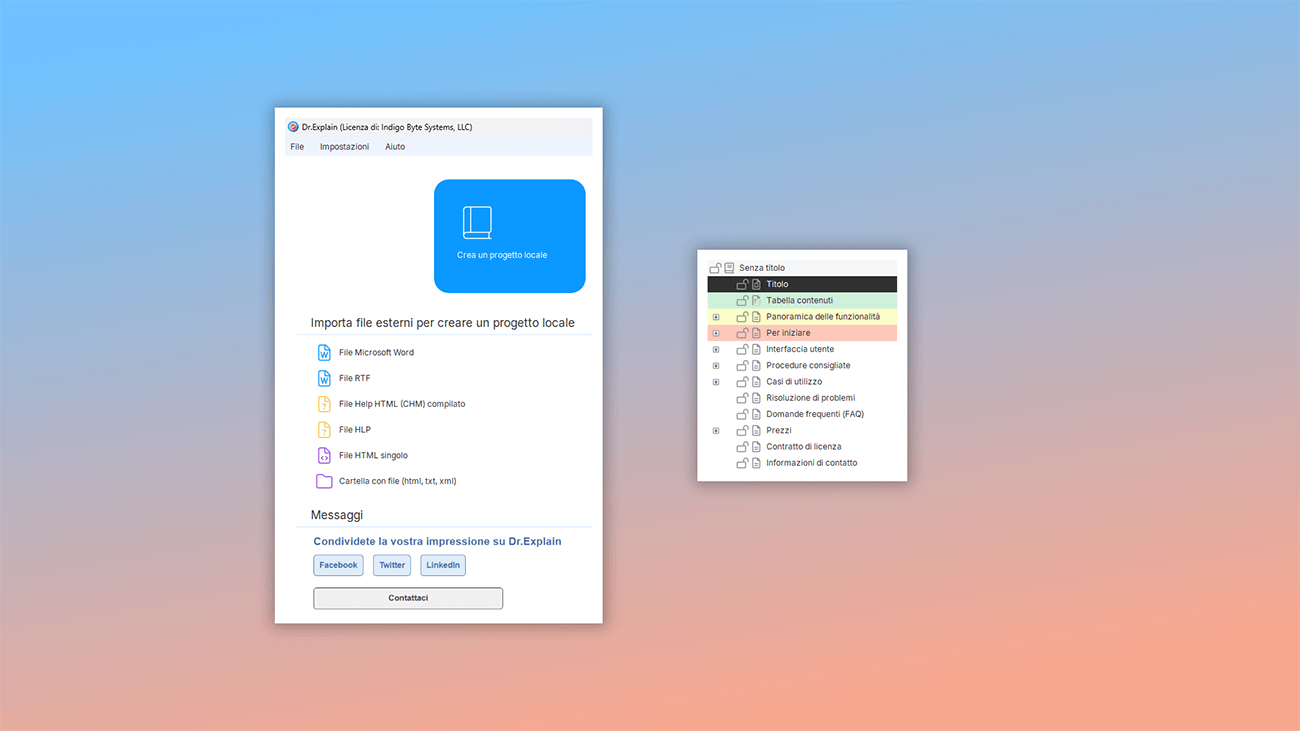 come creare un manuale online con uno strumento di help authoring