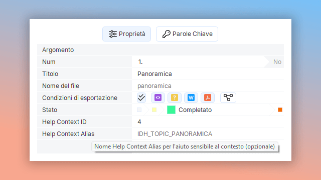 come supportare gli identificatori di aiuto contestuali