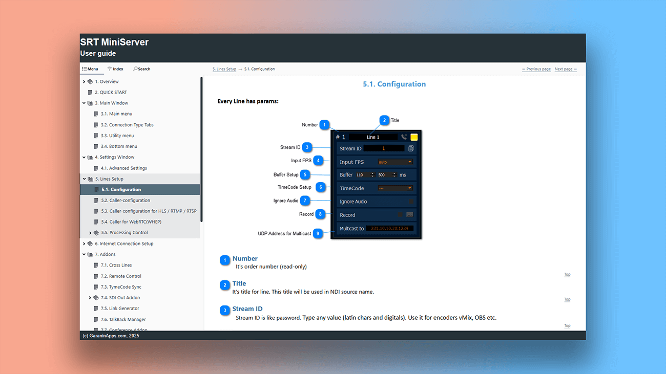 online user guide example