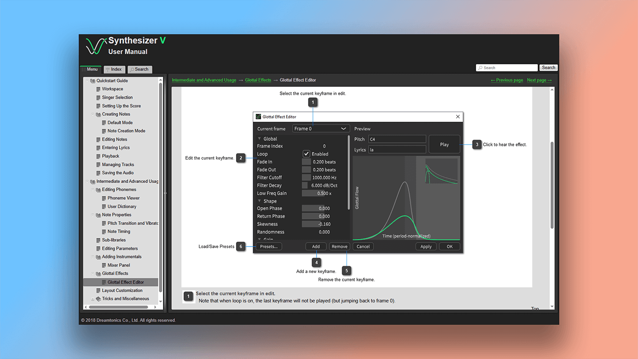 annotations in help authoring example